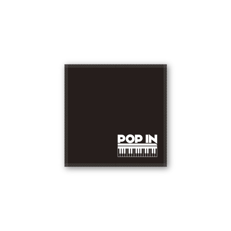 SALE] POP IN ミニタオル（ブラック） – Shizuka Kudo official