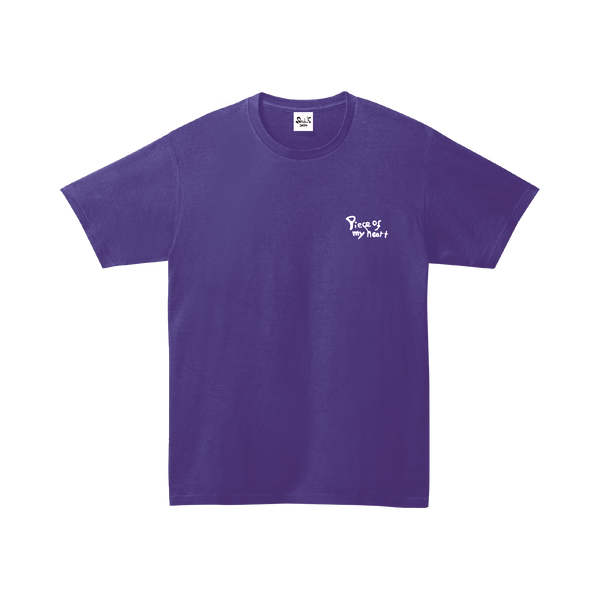 Tシャツ(パープル) – Shizuka Kudo official goods store