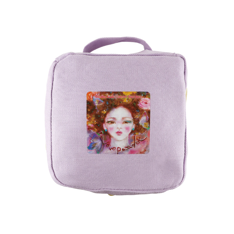 【限定セール！】 スクエアポーチ（パープル） – Shizuka Kudo official goods store バッグ